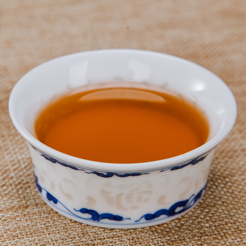 景德镇玲珑薄胎青花瓷功夫茶杯 手工透光单杯陶瓷功夫茶具品茗杯 平底普洱杯