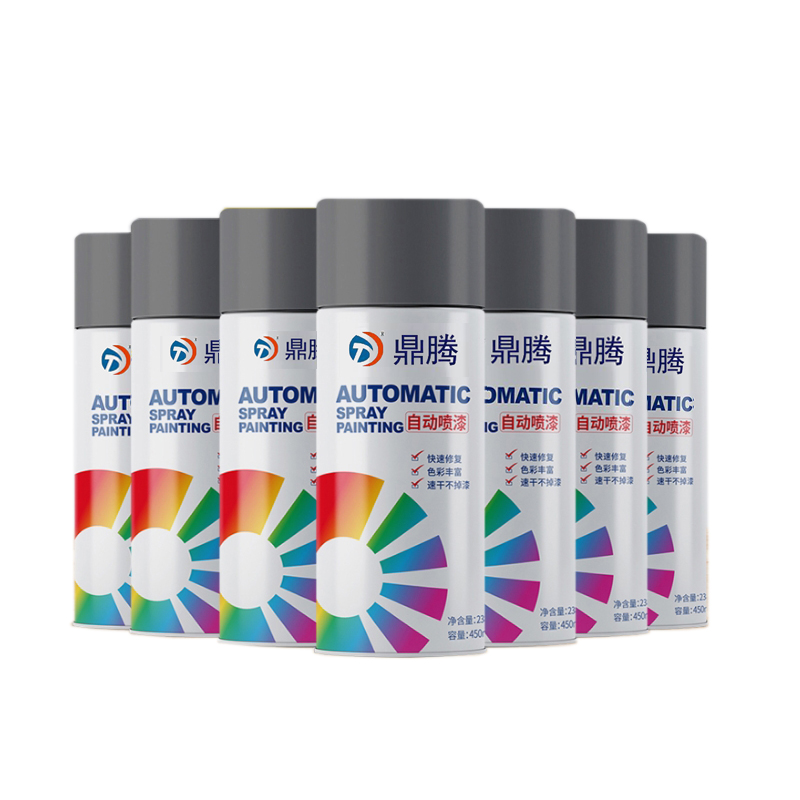 鼎腾 手喷漆自喷漆 深灰色 450ml /瓶高清大图