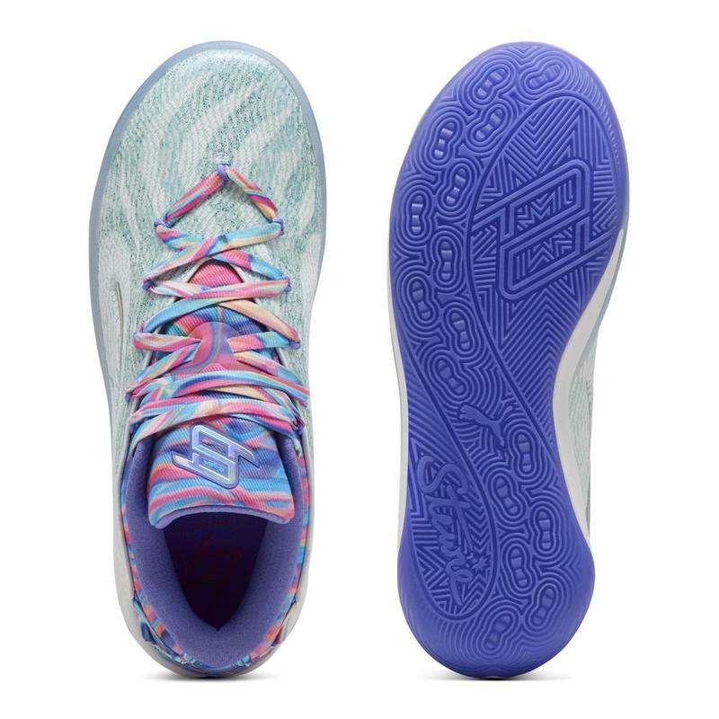 彪马(Puma)女款篮球鞋VashSTEWIE4PRISM透气减震运动鞋女潮休闲百