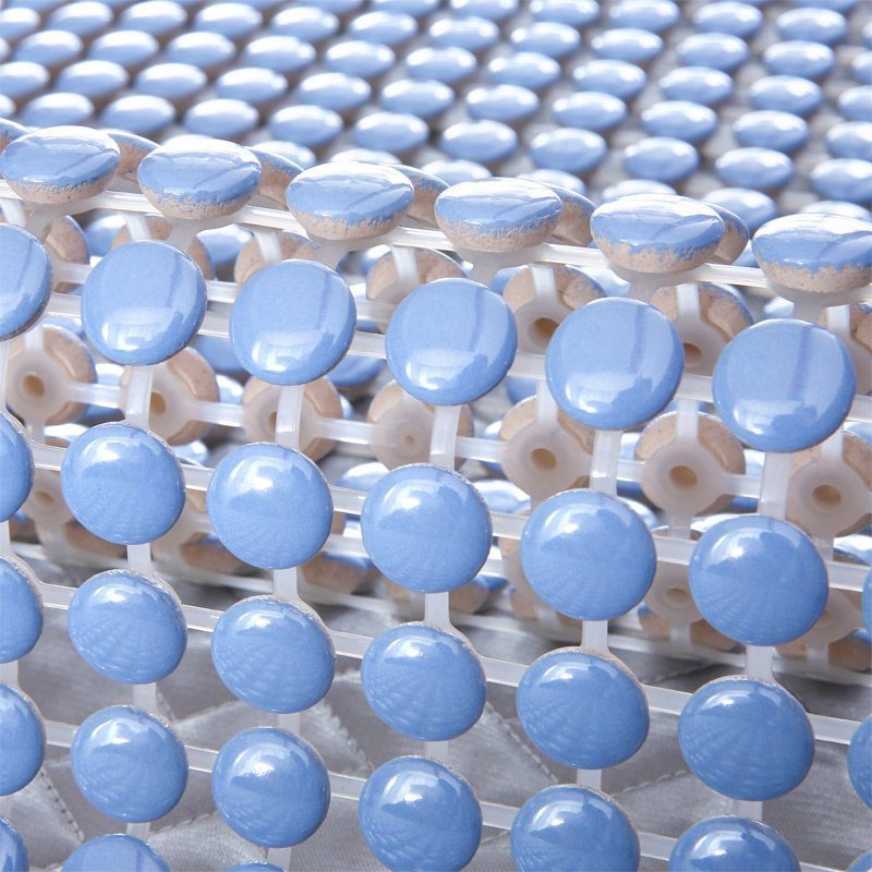 夏季陶瓷凉垫 客厅沙发凉席垫夏天款防滑欧式全包萬能套罩坐垫子 单陶瓷-晶彩果绿 70*240高清大图