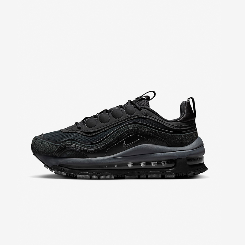 nikeairmax97futura透气减震防滑低帮生活休闲鞋女款黑色fb4496002