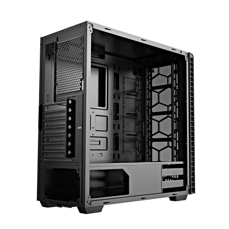 航嘉huntkeymvp2海神侧透机箱水冷游戏支持大板背线静音