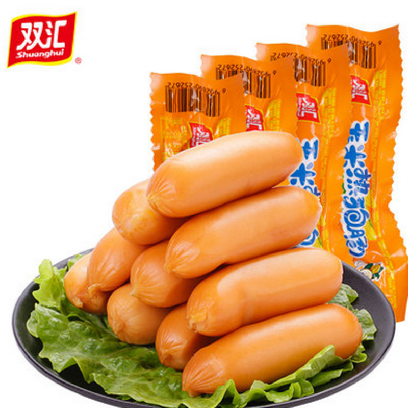 双汇正品双汇玉米热狗肠65g独立包装春游秋游即食零食高清大图