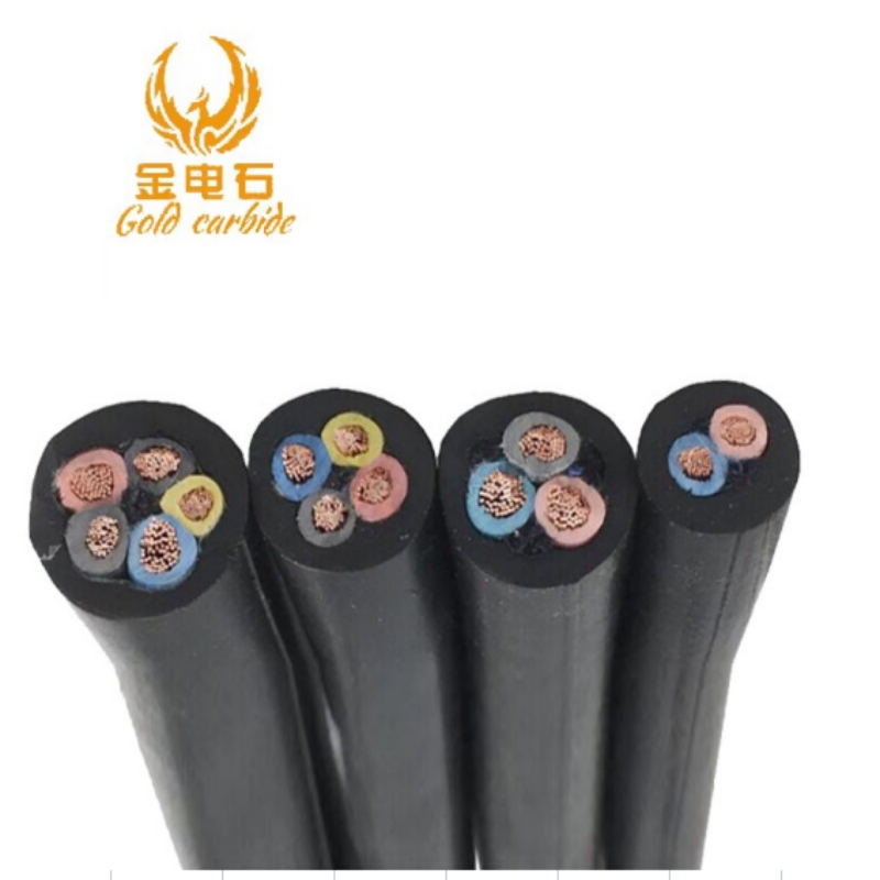 金电石 橡套软电缆 YC 3X4 100米/捆
