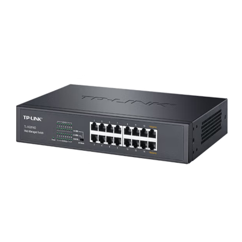 TP-LINK 交换机 16口全千兆 可上机架 SG2016D 2台起订 货期5-10天