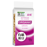 北纯 有机黑土杂粮 黄豆 350g/袋 米面粮油 杂粮 豆浆专用 五谷杂粮 粗粮(真空包装)