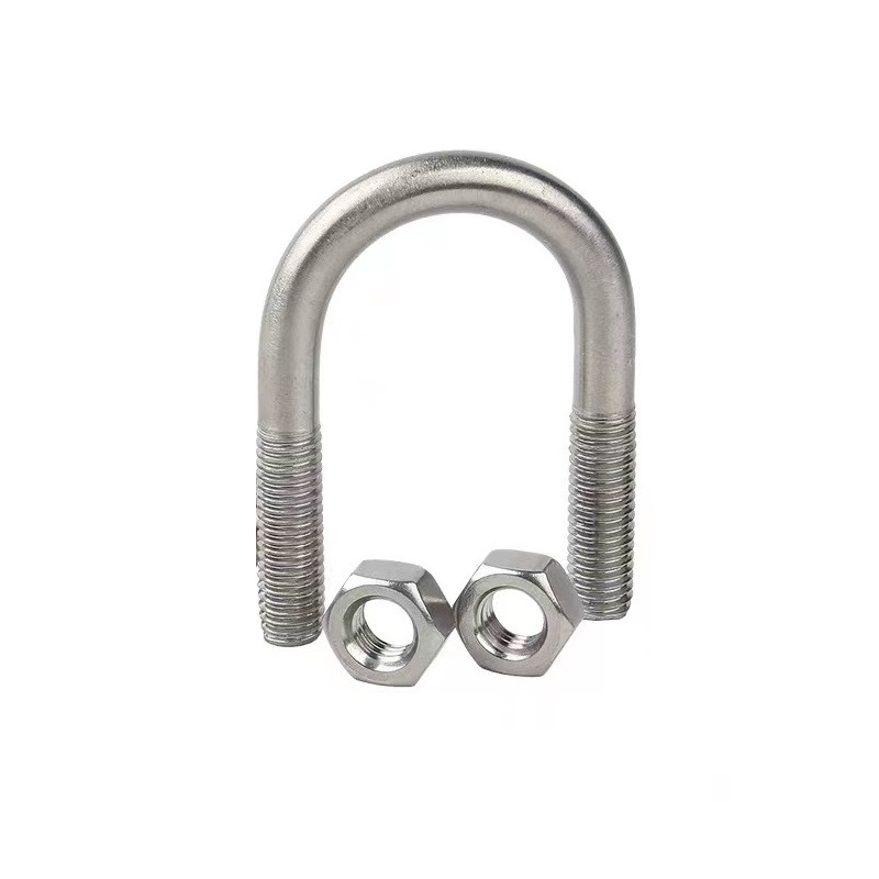 伟鹏双兴 304不锈钢U型螺丝管卡抱箍 M20*580含螺母 套高清大图