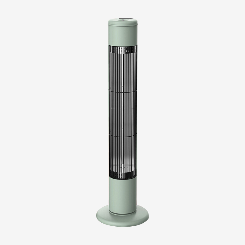 苏宁极物取暖器NRL 白色 家用立式电暖器暖风机800瓦2挡调温热风机 宿舍办公塔式电暖气高清大图