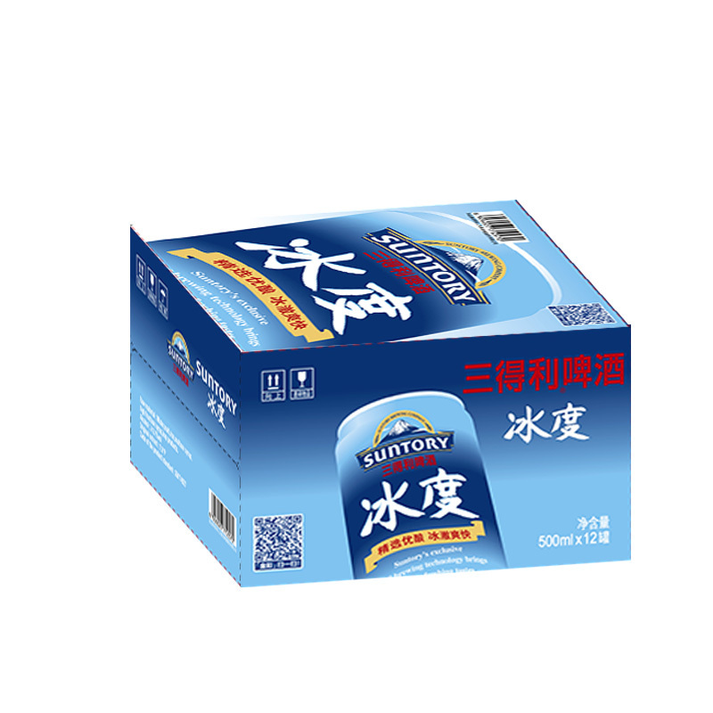SUNTORY/三得利啤酒 冰度拉罐500ml*12罐/箱