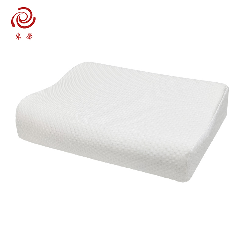 采馨 乳胶枕 单人宿舍家用成人护颈椎助睡眠枕头 40cm*60cm*10cm 只高清大图