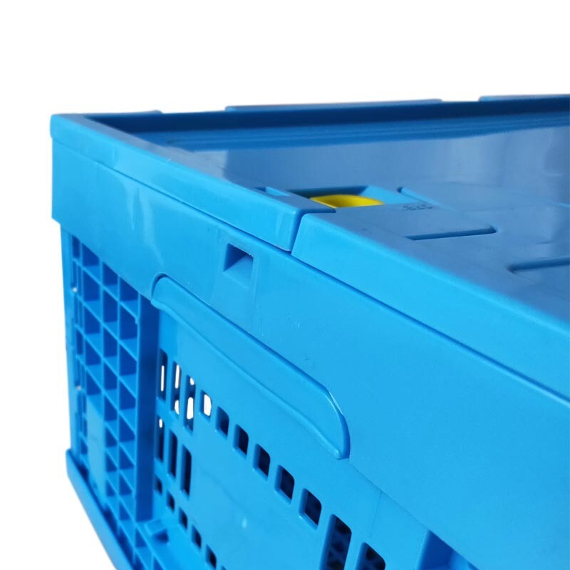 安赛瑞(SAFEWARE)可折叠镂空周转筐 60×40×19cm±2cm PP材质承重30kg YX高清大图