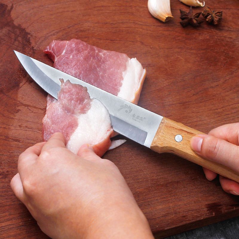 分割刀屠宰刀具剔骨刀方血杀猪刀肉联厂专用刀牛羊切肉锋利猪肉刀小号