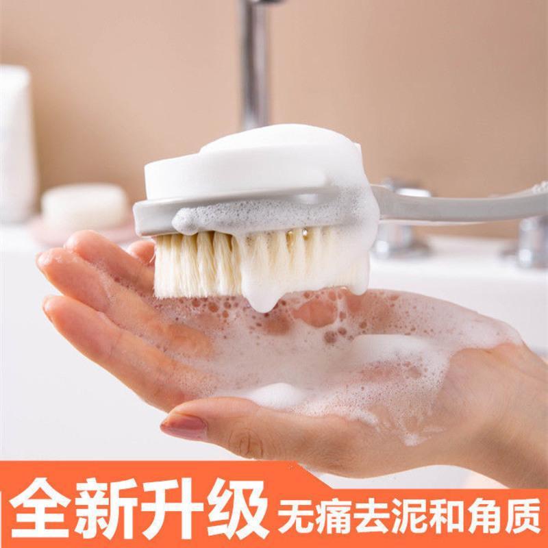 长柄海绵擦1件(不伤皮肤)收藏送挂钩 长柄搓澡海绵刷洗澡用品擦后背搓泥不求人沐浴软毛刷子搓背神器