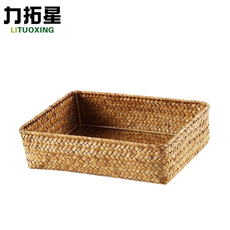 力拓星 收纳筐 藤编 个高清大图
