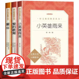 正版童年爱的教育小英雄雨来全套3册6年级林海雪原草房子暴风骤雨小兵张嘎湘行散记白洋淀纪事红色经典书人民文学出版社学生读暴