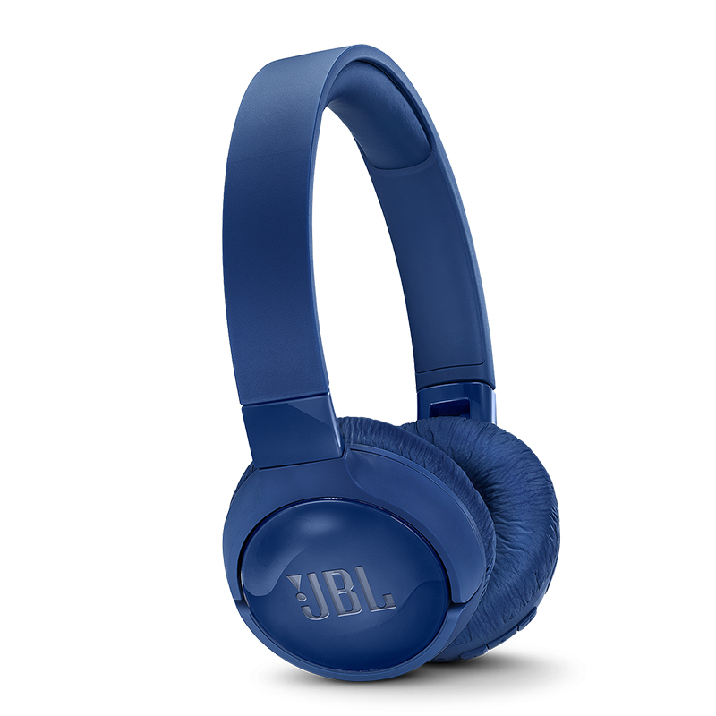 JBL TUNE600BTNC 深沉蓝头戴式无线蓝牙耳机主动降噪运动跑步T600BT耳麦