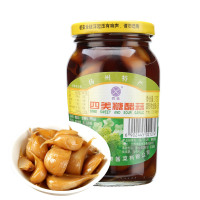 三和四美糖蒜 醋泡蒜头 咸蒜 扬州特产甜蒜下饭菜腌制酱菜 糖醋蒜375g