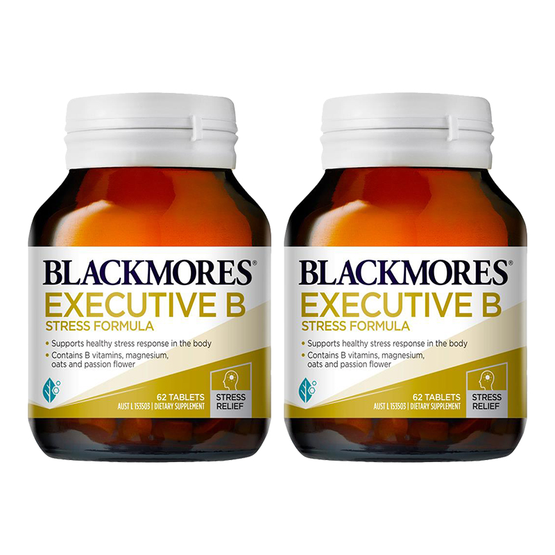 澳洲澳佳宝(BLACKMORES)复合维生素B族解压营养片62粒/瓶装 澳洲进口VB 适合压力党精神紧张人群高清大图