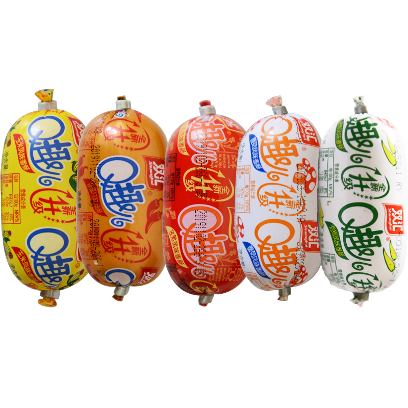 双汇q趣火腿肠70g10支即食火腿香肠零食