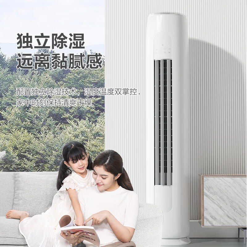 格力(GREE)空调2匹天仪 新一级能效 变频冷暖 自清洁 智能WiFi 大风量客厅立式柜机