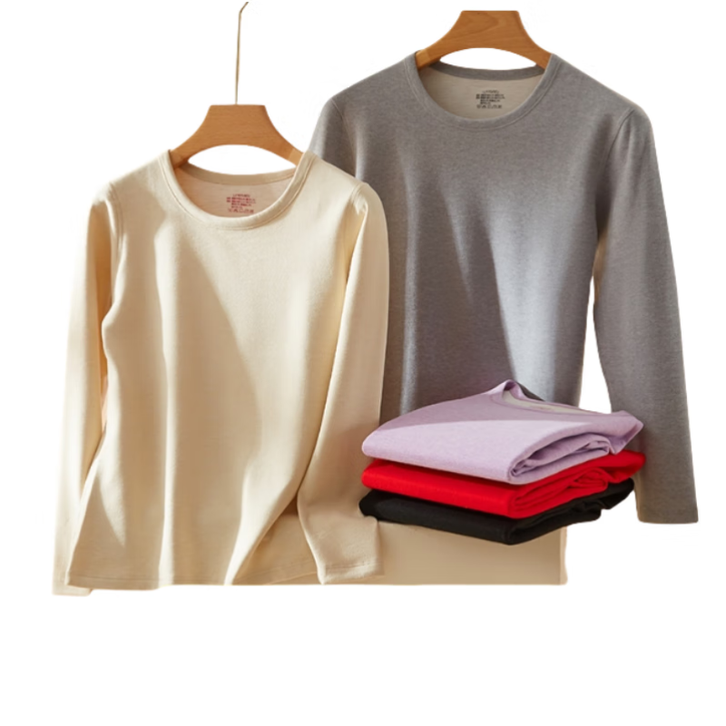 卡漫步 羊绒蚕丝保暖内衣 KMB-S854 套高清大图