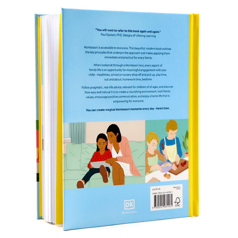 [正版]蒙台梭利家长指导指南 英文原版 Montessori For Every Family 蒙氏教育理念每个家高清大图