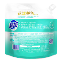 超能花漾护色洗衣液2.5kg袋装天然椰子油生产添加天然酵素生物护色防串色易漂清无残留