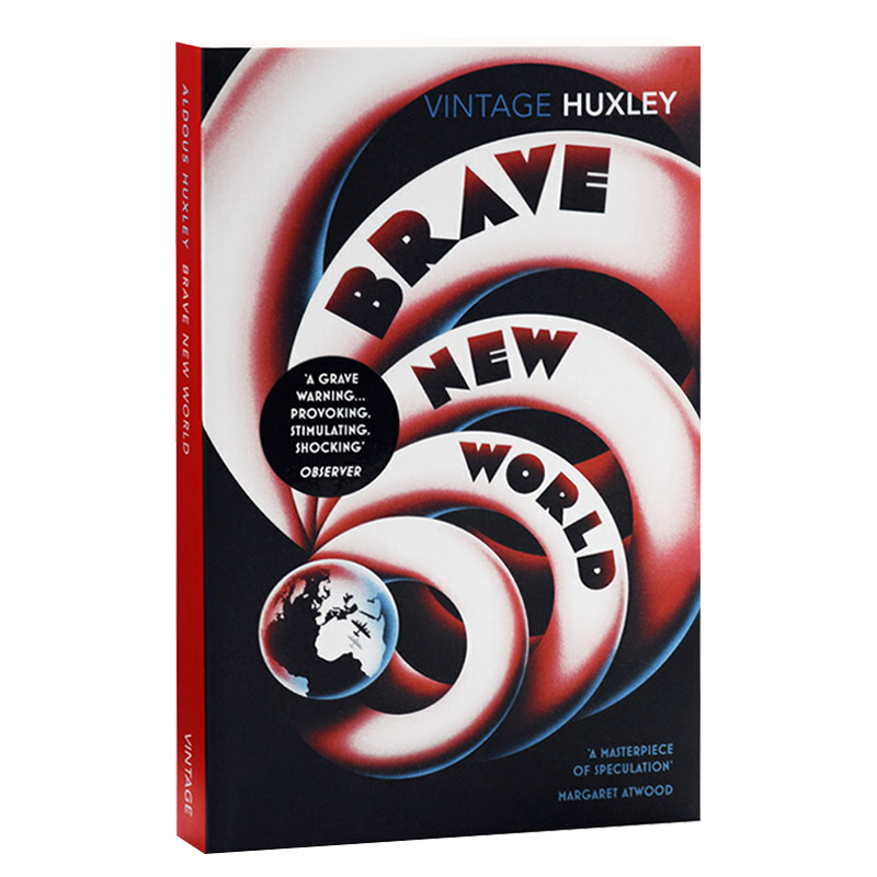 [正版]美丽新世界 英文原版 Brave New World 赫胥黎 Huxley 科幻小说 课外阅读 搭动物庄园农场高清大图