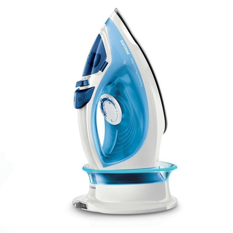 飞利浦（Philips） 电熨斗家用 5档调节无绳无线烫斗 蒸汽熨烫机 手持挂烫机 GC2082陶瓷顺滑底板