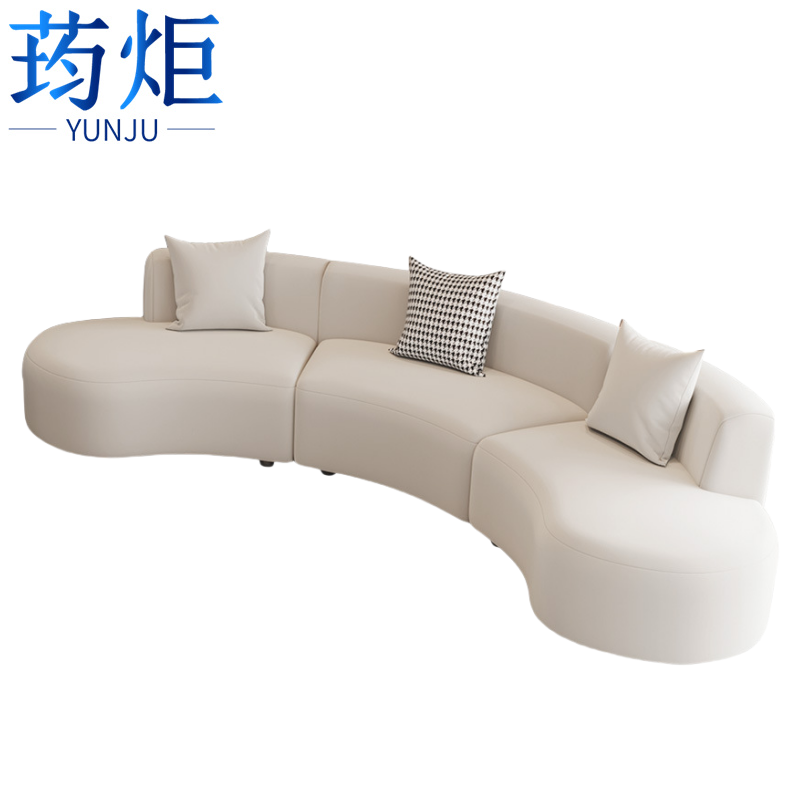 荺炬会客沙发白色高清大图