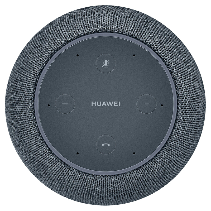 华为(HUAWEI)华为AI音箱 Myna（太空黑）丹拿音质 智能电话 小艺音箱 人工智能AI音箱 WiFi蓝牙音响