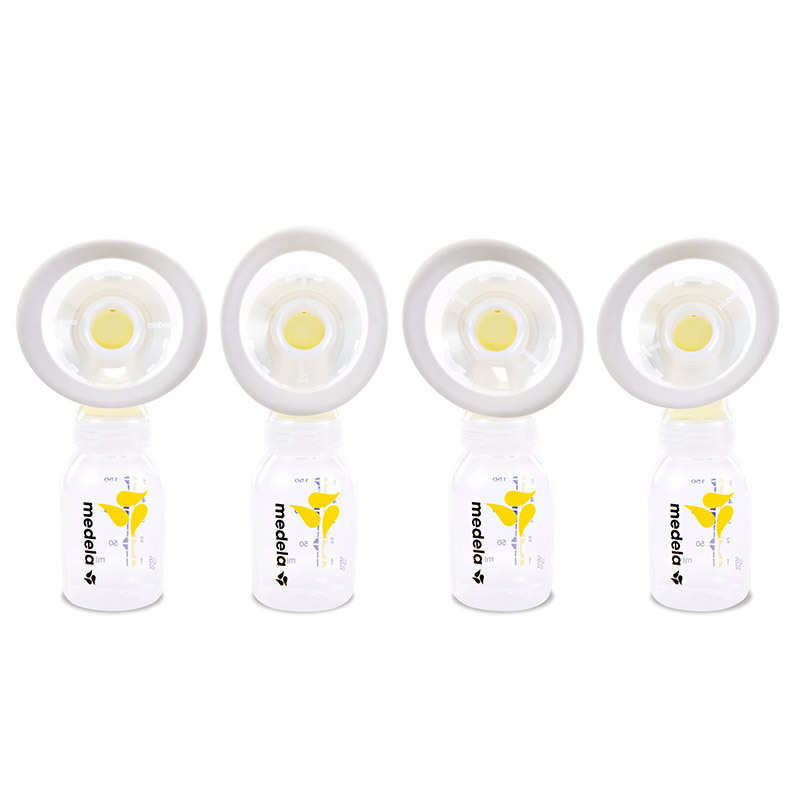 美德乐Medela升级舒悦版多选型护罩24mm(2个装)多种尺寸通用椭圆设计隐秘贴合360°旋转可随心吸乳 乳头保护