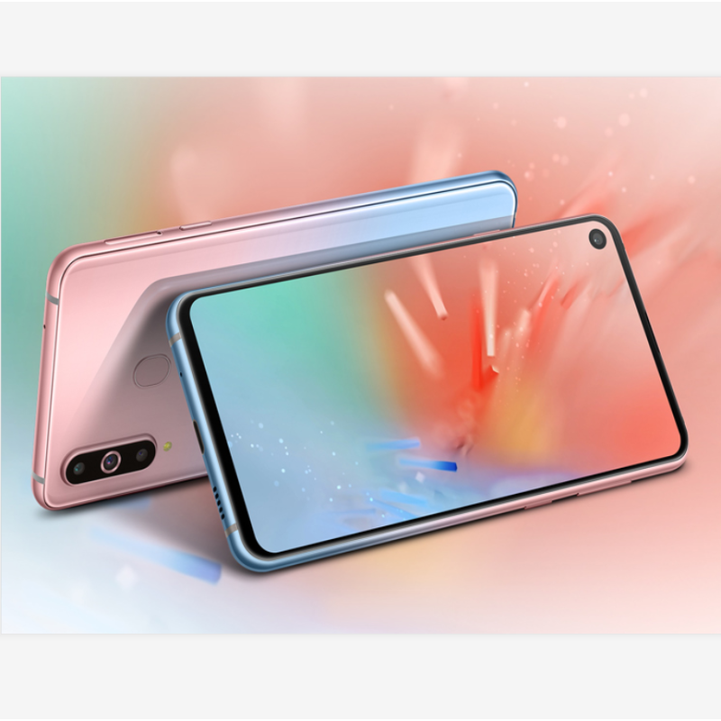 三星(SAMSUNG)Galaxy A8s (SM-G8870)黑瞳全视屏手机 全网通4G 双卡 8+128GB 精灵蓝