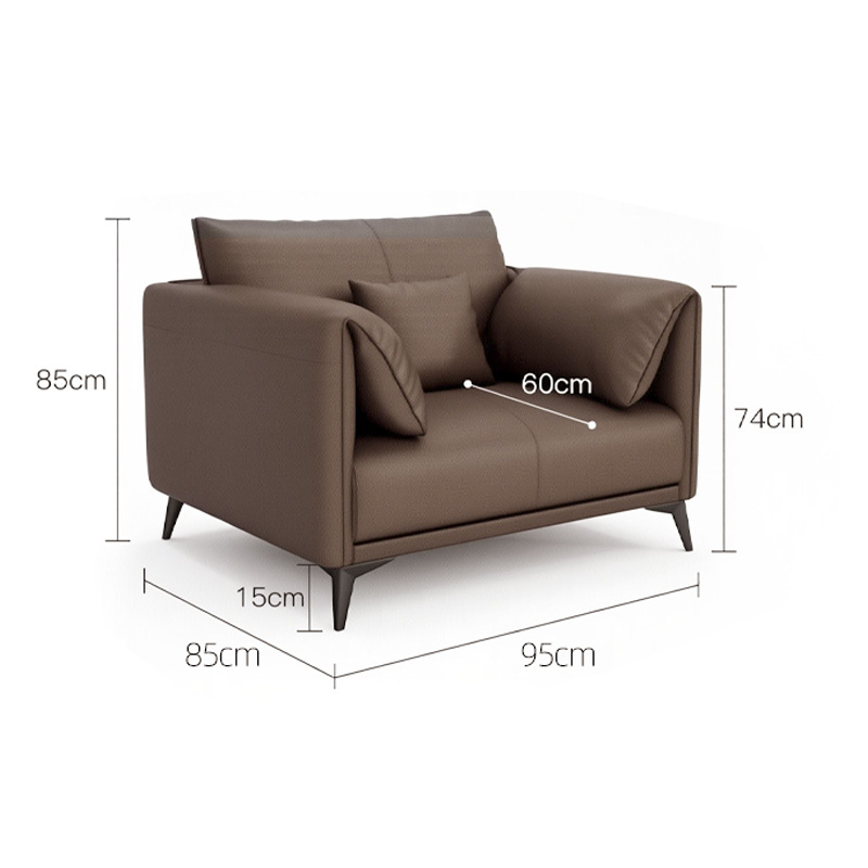 智叶舟沙发单人位95*85*85cm张高清大图