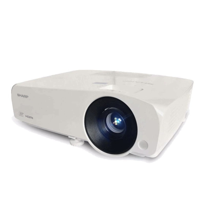 夏普(SHARP)XG-H370XA商务办公会议教学投影机投影仪投影机(含100寸电动投影幕布及上门调试) 分辨率1024×768 亮度3700