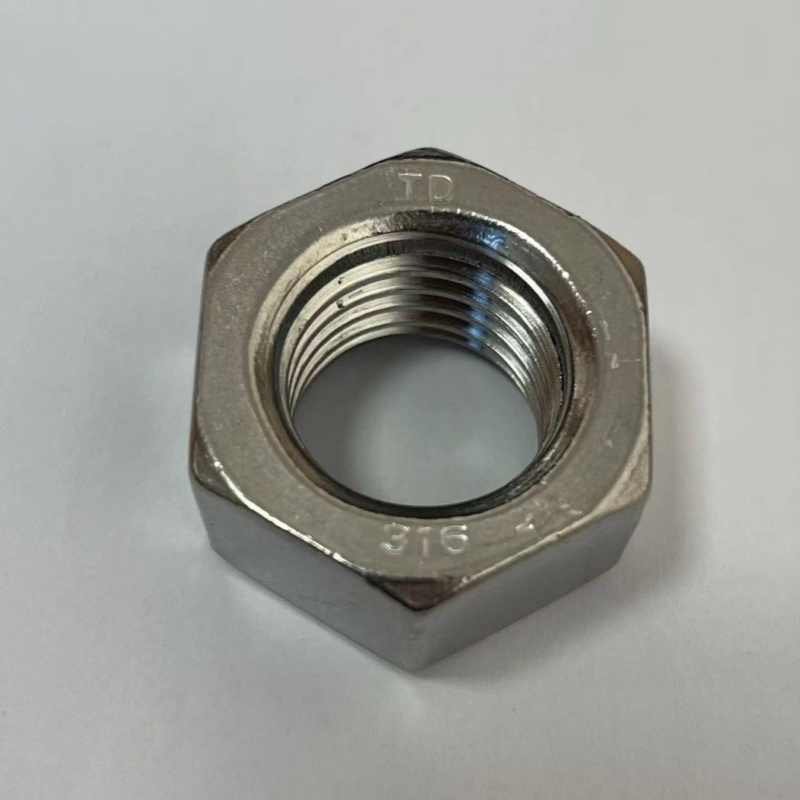 腾达 螺母内螺纹右旋 GB6175 M33-3.5 316 100个/盒高清大图