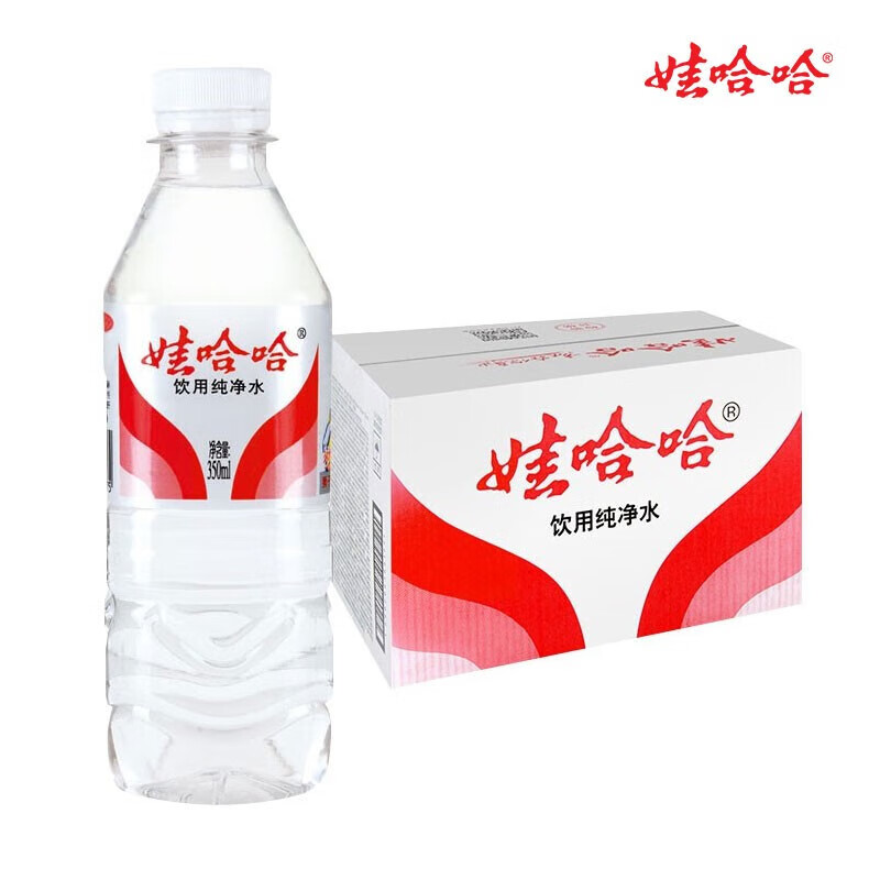 娃哈哈纯净水350ml*24瓶