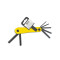 工具库 史丹利Stanley 7件套公制折叠式内六角扳手69-262-23C 2.5-10mm 7件套