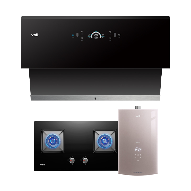 华帝(vatti)侧吸式烟灶套餐 三件套 i+烟灶