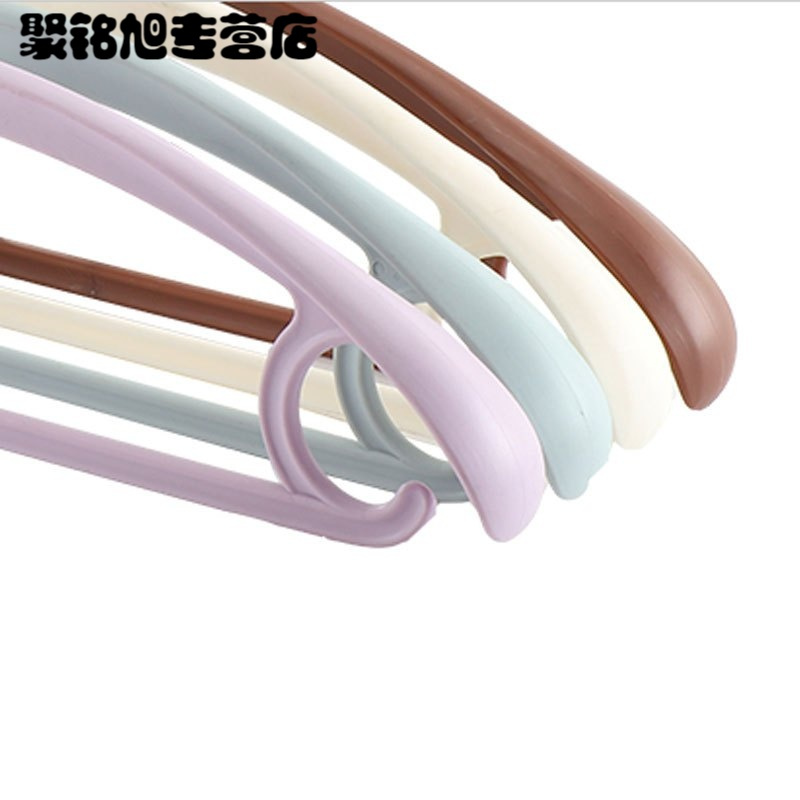 多功能宽肩无痕衣架衣挂实心塑料衣服挂可旋转衣服撑多款多色家庭晾晒衣架子生活日用洗晒用品