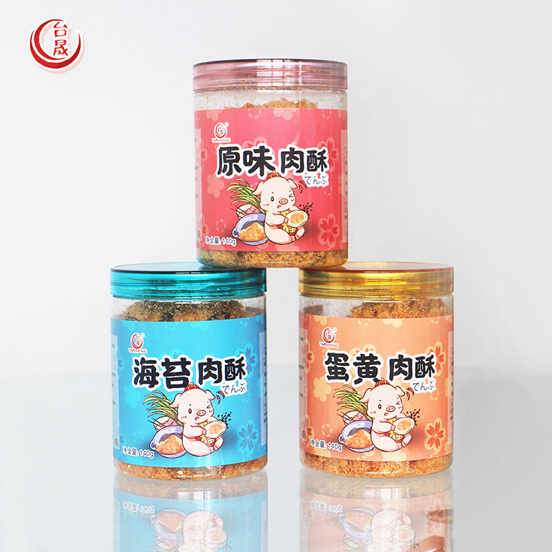 台湾风味 台晟海苔肉酥155g 2件装