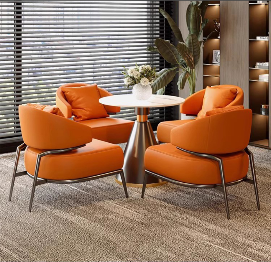 广视杰 意式单人沙发 皮革 张高清大图