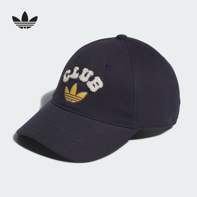 阿迪达斯(adidas) 三叶草 2024冬女遮阳帽棒球帽 JW1712