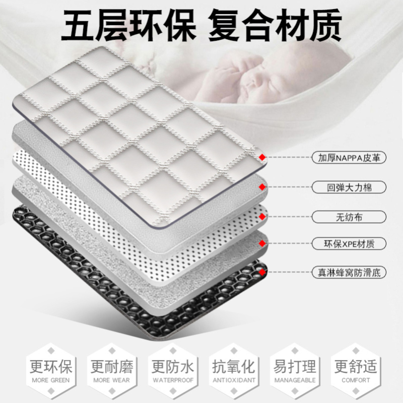 [补贴10%]适用于2023款比亚迪唐后备箱垫全包围唐dmi版dmp/ev尾箱垫子