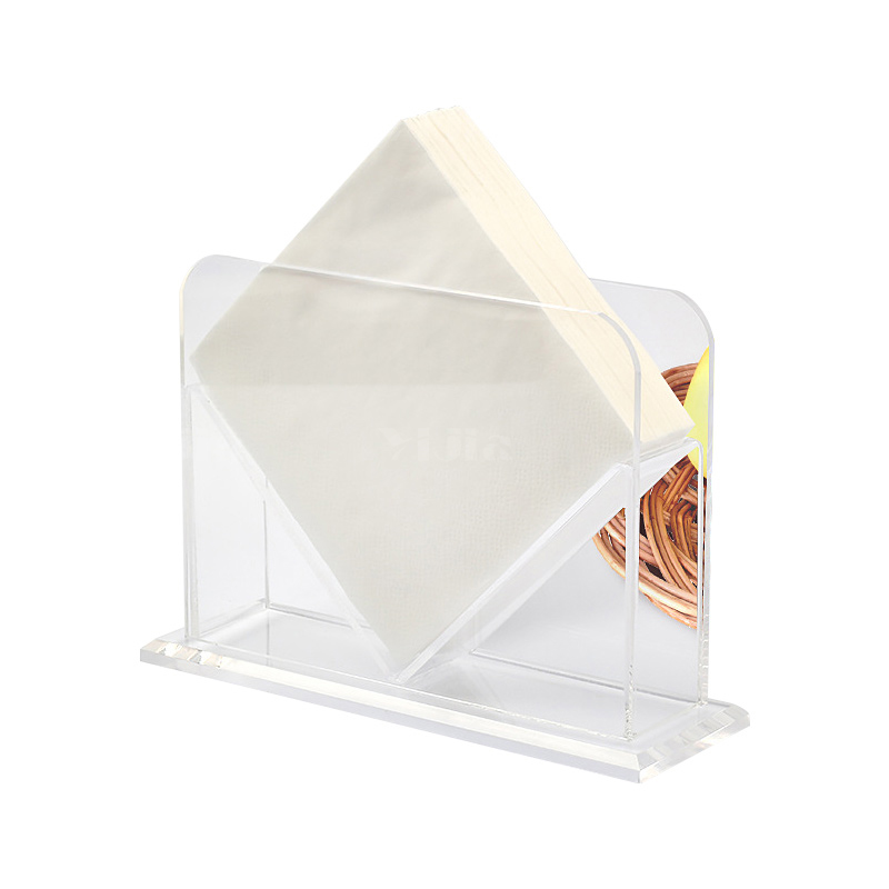 翌嘉YJ4123060 透明亚克力纸巾盒 斜式高清大图