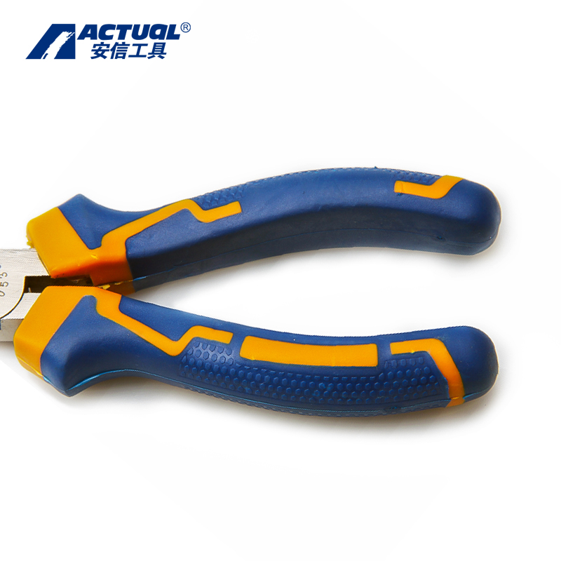 安信(ACTUAL) 扁嘴钳 6“160MM(10536) 把高清大图