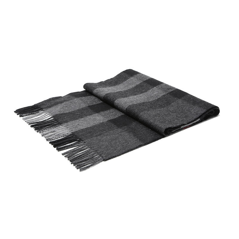 burberry博柏利女士格纹羊绒围巾80155511