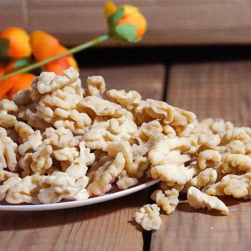 如水坚果果干休闲零食 如水去衣核桃仁400g图片