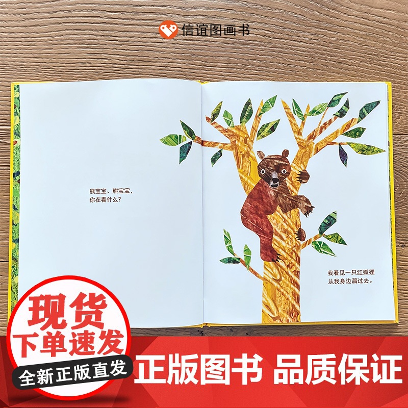 熊宝宝、熊宝宝,你在看什么?(3-8岁)信谊世界精选图画书高清大图