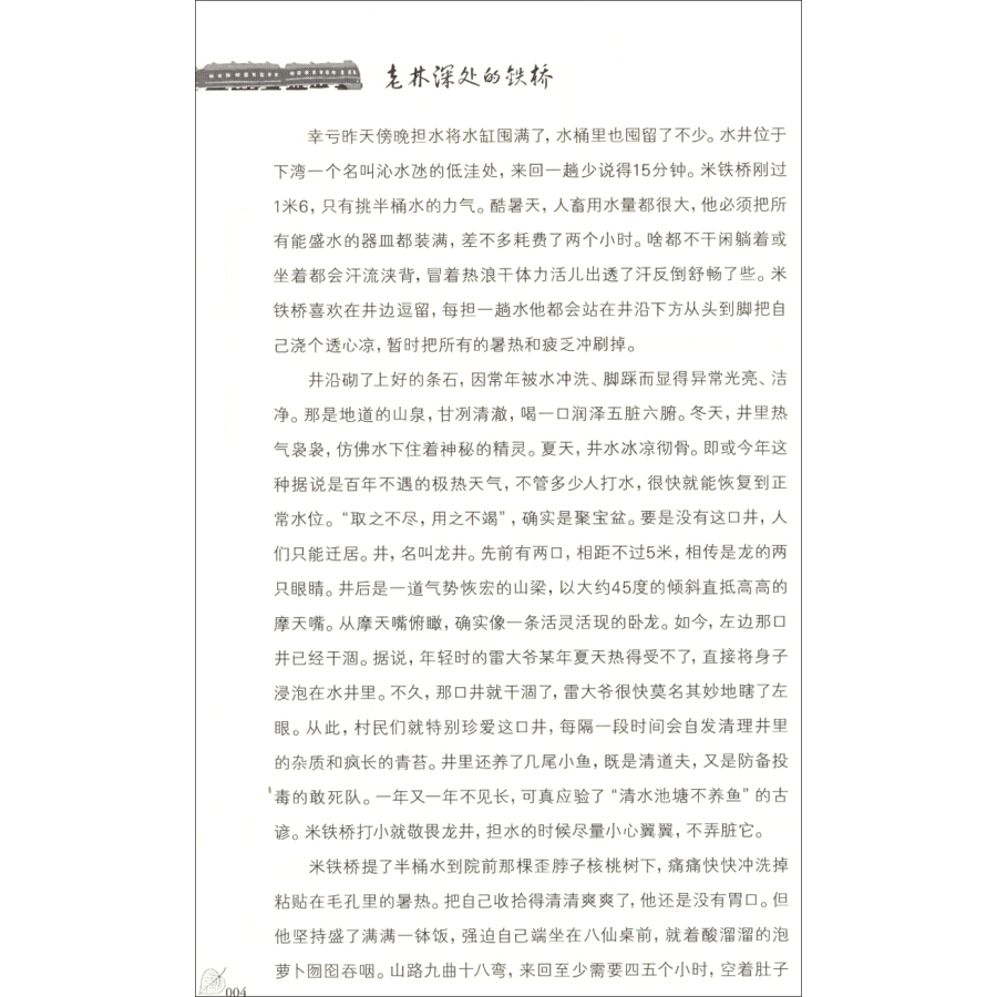 [正版]老林深处的铁桥 张国龙作品 儿童文学作家书系 校园成长小说 曲折寻觅亲情之旅 痛苦挣扎成长之行 中小学生课外阅读高清大图